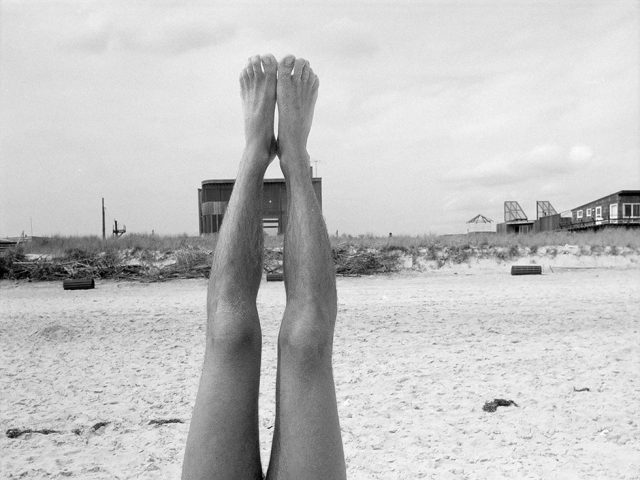 Meryl Meisler, Nude Yoga Upside Down