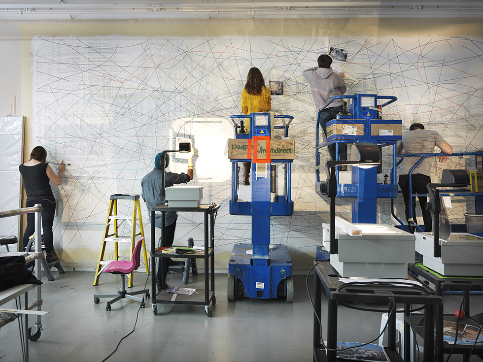 Julie Mehretu, Chelsea, Manhattan by Marco Anelli