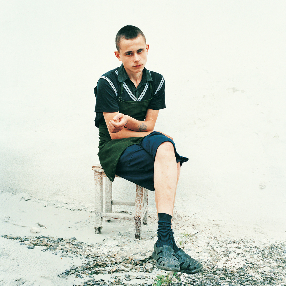 Sasha (Sentenced for Theft): Juvenile Prison for Boys by Michal Chelbin