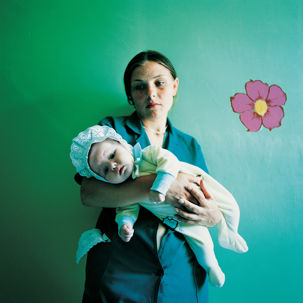 Diana with Yulia (Sentenced for Theft): Prison for Women with Children by Michal Chelbin