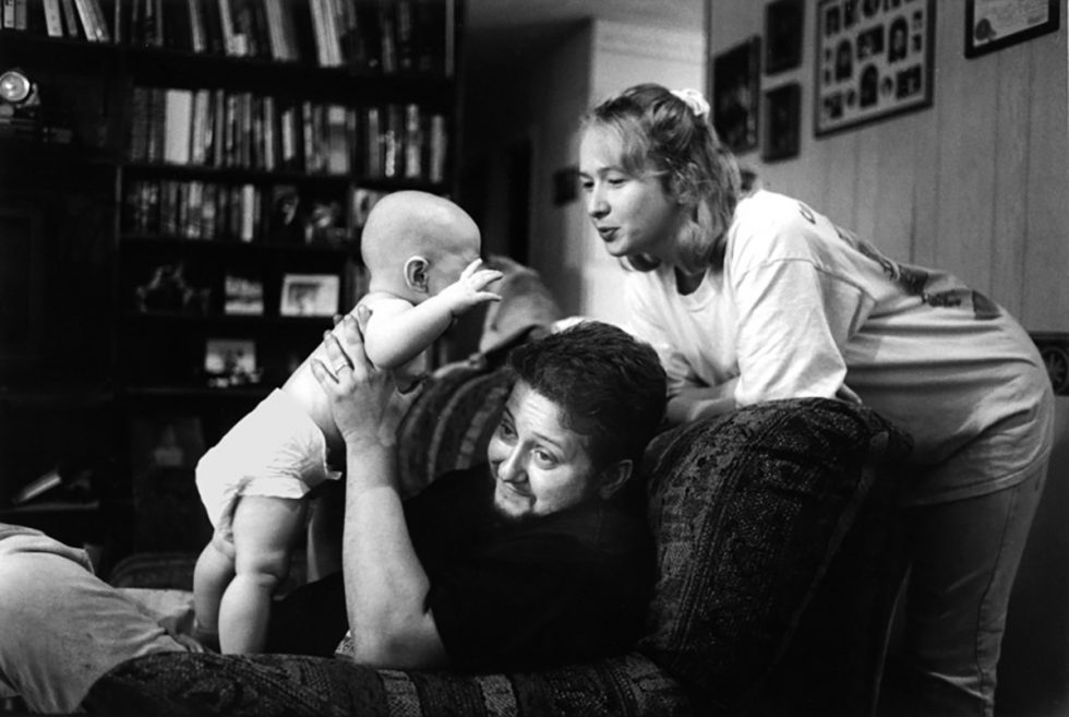 Cas, with Daughter-in-Law and Her Baby, Near Atlanta, GA by Mariette Pathy Allen