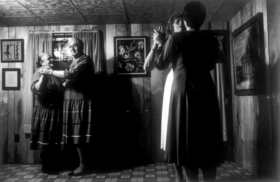 Dee and Donna, Learning Line Dancing, Near Baltimore by Mariette Pathy Allen