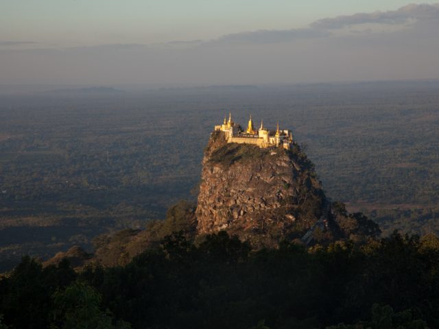 Mariette Pathy Allen, Mount Popa, where special homage is paid to the nats along