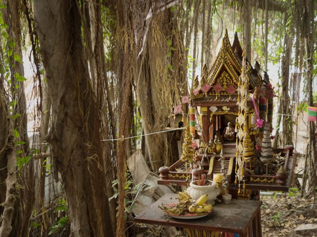 Mariette Pathy Allen, This is a spirit house in Chiang Mai outside the home of a