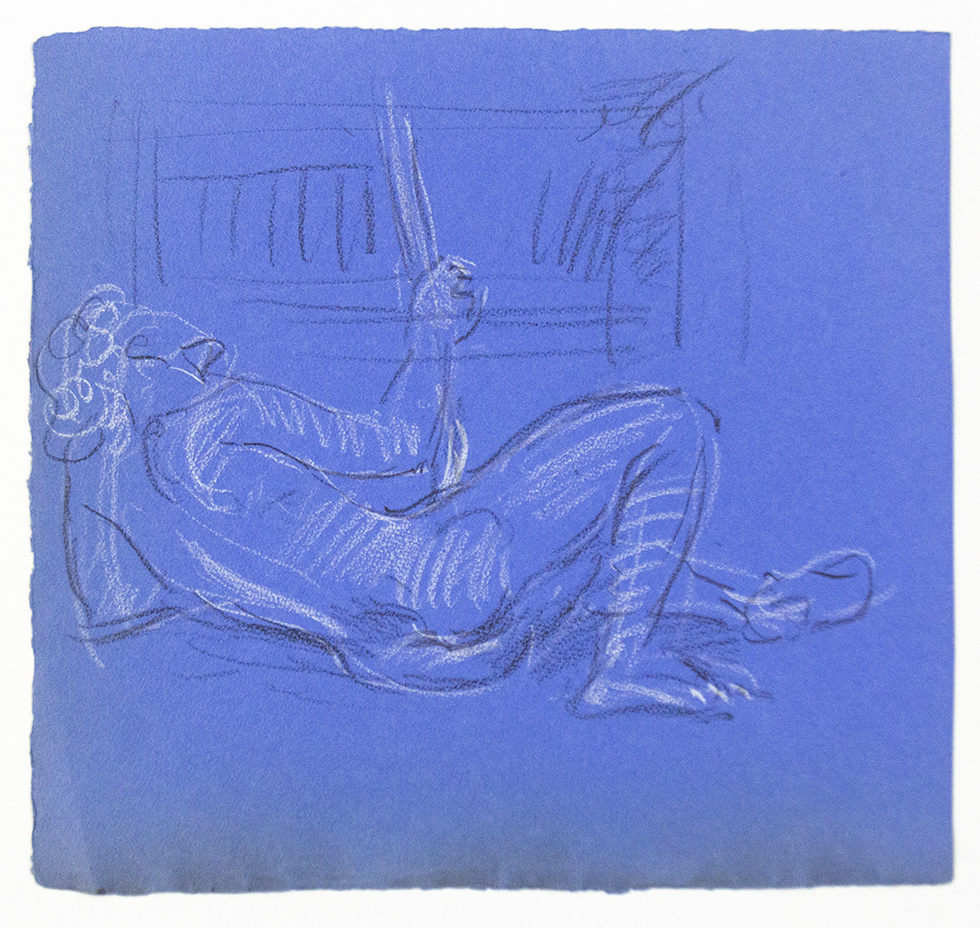 Reclining Nude by Paul Cadmus