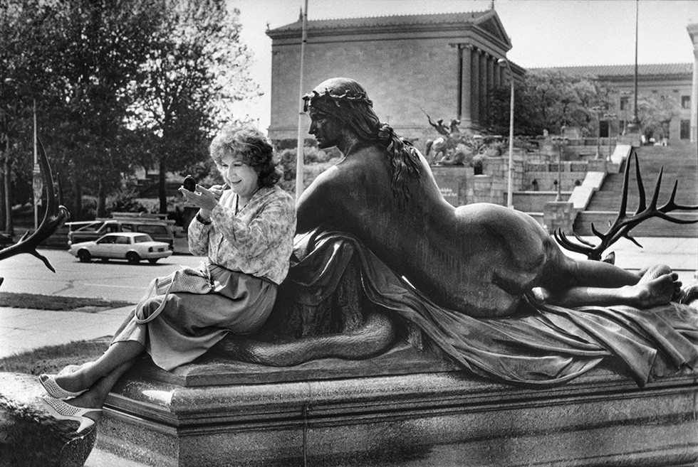 Alison Being Observed at The Philadelphia Museum of Art by Mariette Pathy Allen