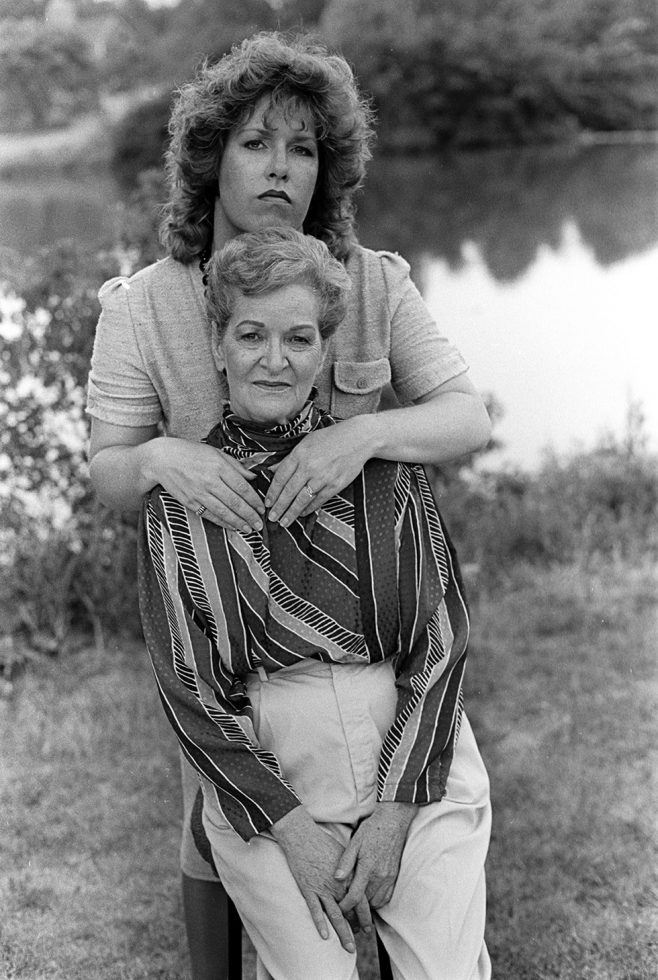 Gwen With Her Mother, Milwaukee by Mariette Pathy Allen