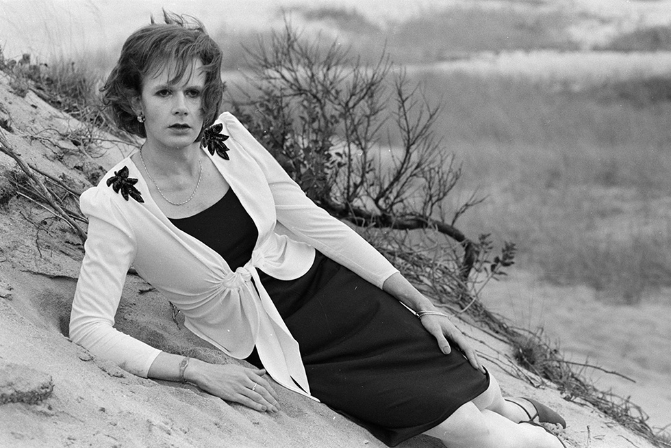 Jane Posing on the Dunes, Provincetown, MA by Mariette Pathy Allen