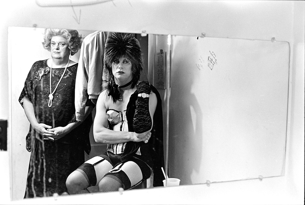 Shirley and Malinda, Backstage at the Fantasia Fair Follies by Mariette Pathy Allen