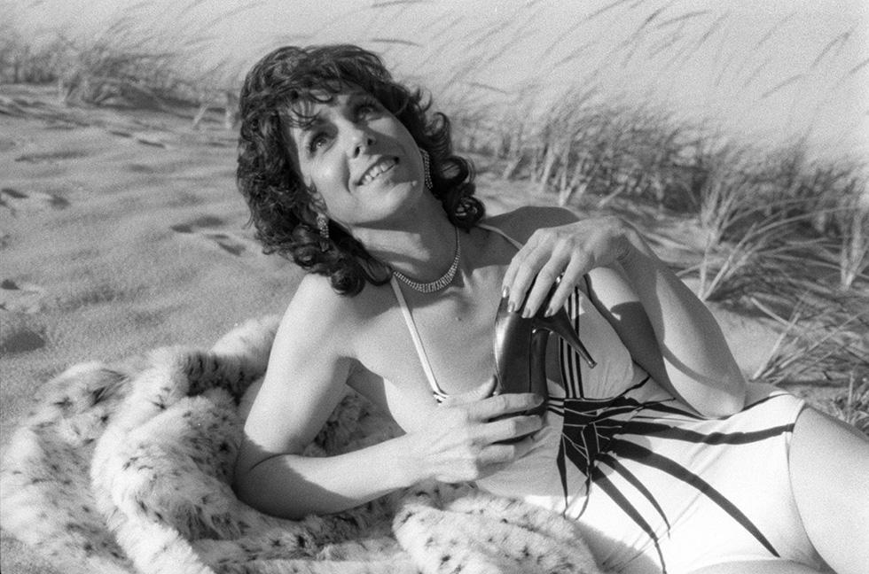 Valerie on the Dunes During Our Fashion Shoot, Cape Cod by Mariette Pathy Allen