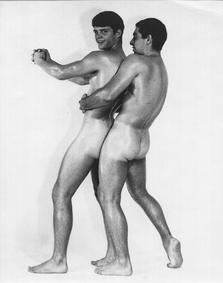 Steve Lewis and Dick Saley by Bruce of Los Angeles