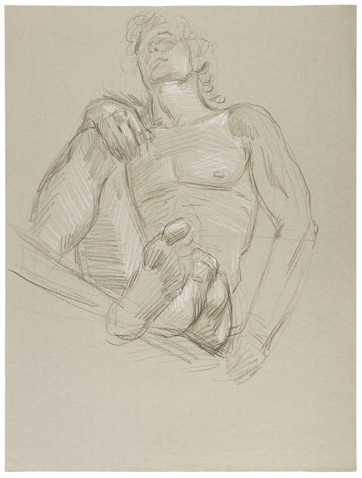 Male Nude by Paul Cadmus