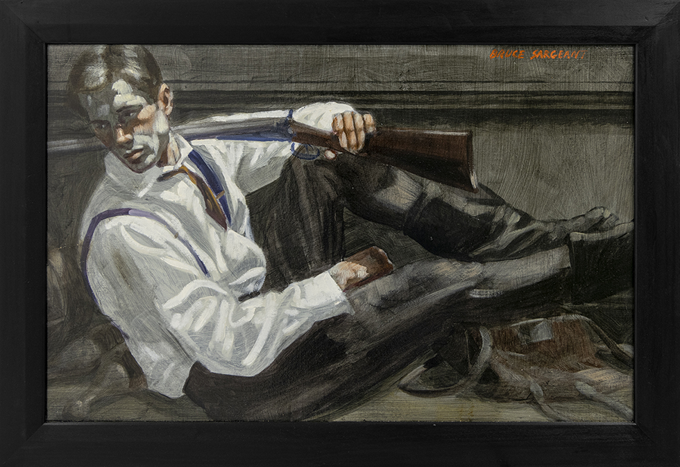 [Bruce Sargeant (1898-1938)] Reclining Man in a Tie by Mark Beard