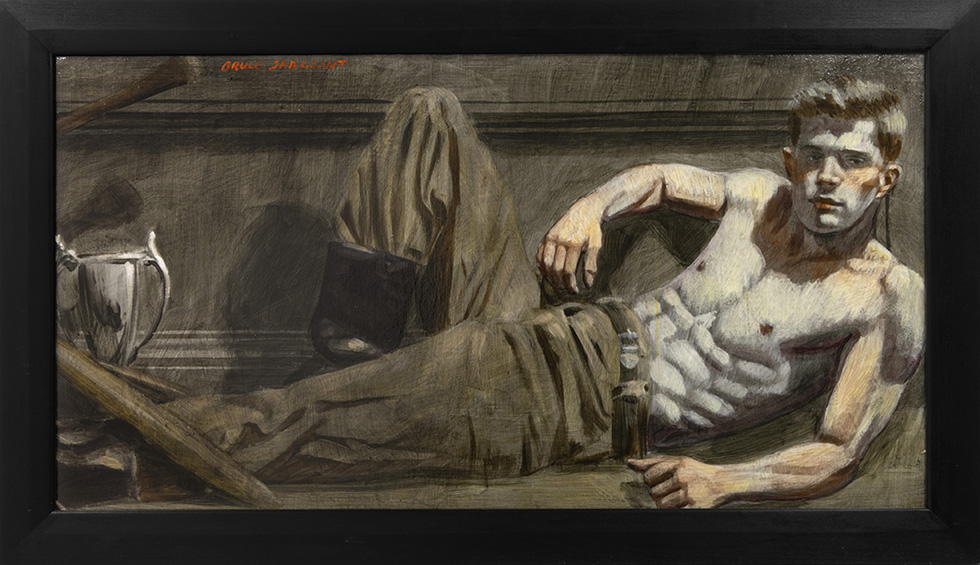 [Bruce Sargeant (1898-1938)] Reclining with a Trophy by his Feet by Mark Beard