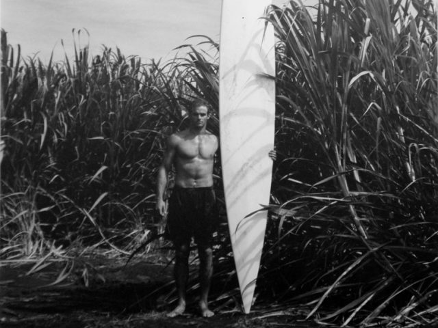 Patrick Cariou, Surfer with White Board