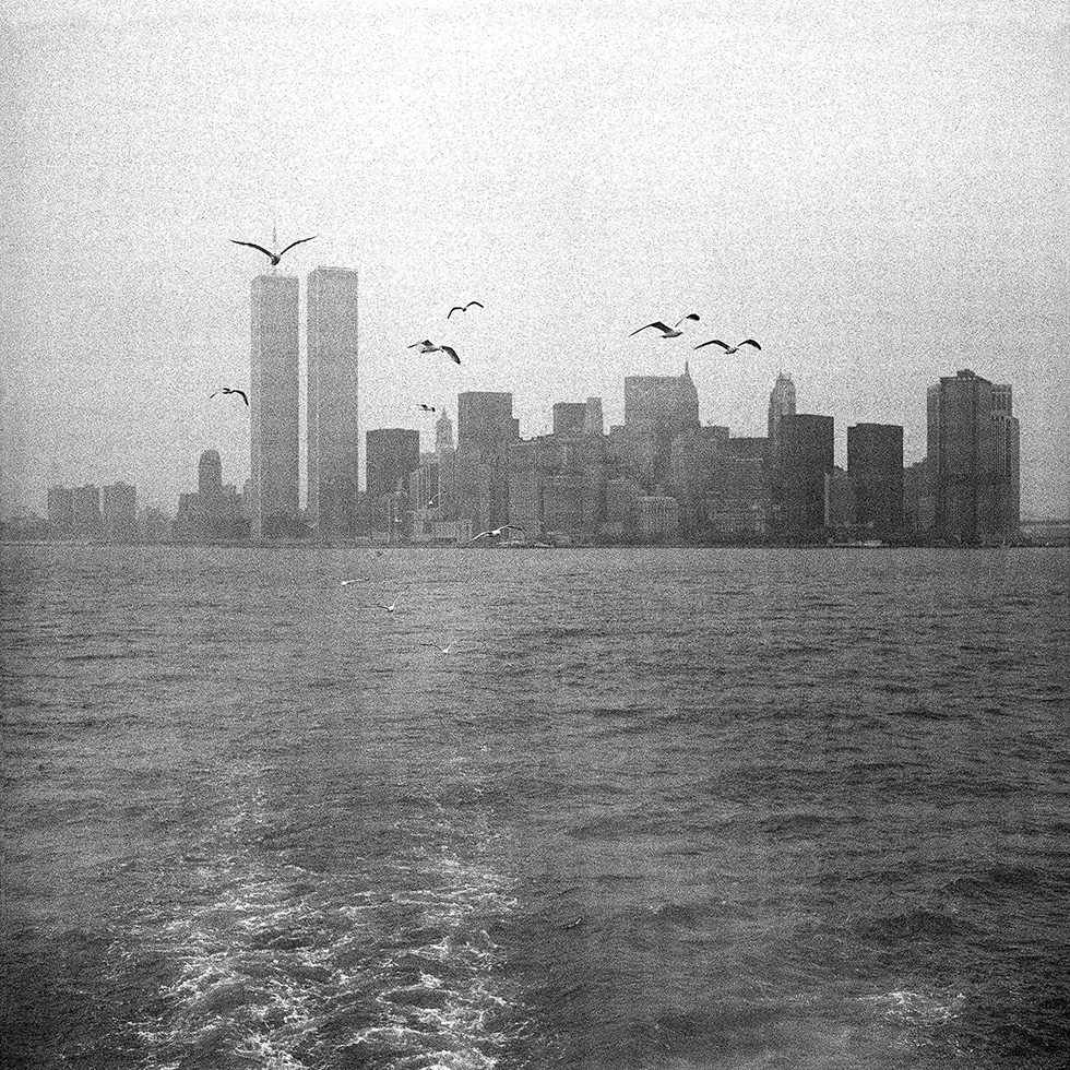 Ferrying to Liberty Island by Meryl Meisler