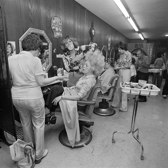 Meryl Meisler, Mom Getting her hair Teased at Besame Beauty Salon, Sassy 70s