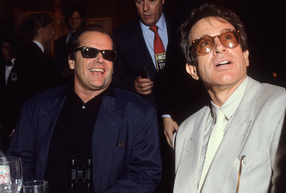 Untitled (Jack Nicholson and Warren Beatty) by Lori Grinker