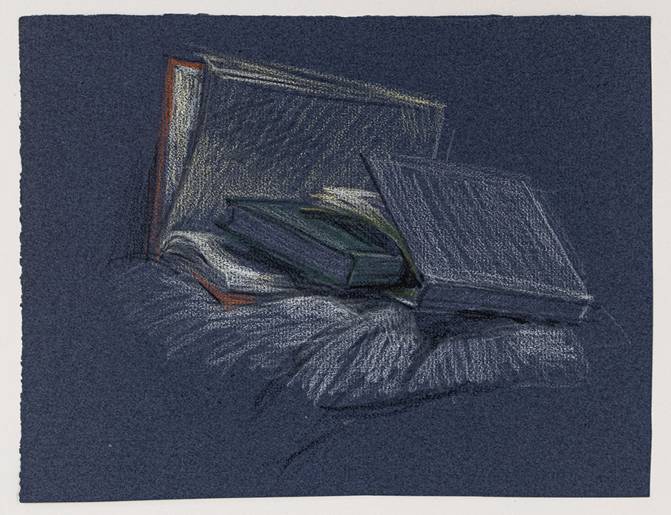 Study of Various Books by Paul Cadmus