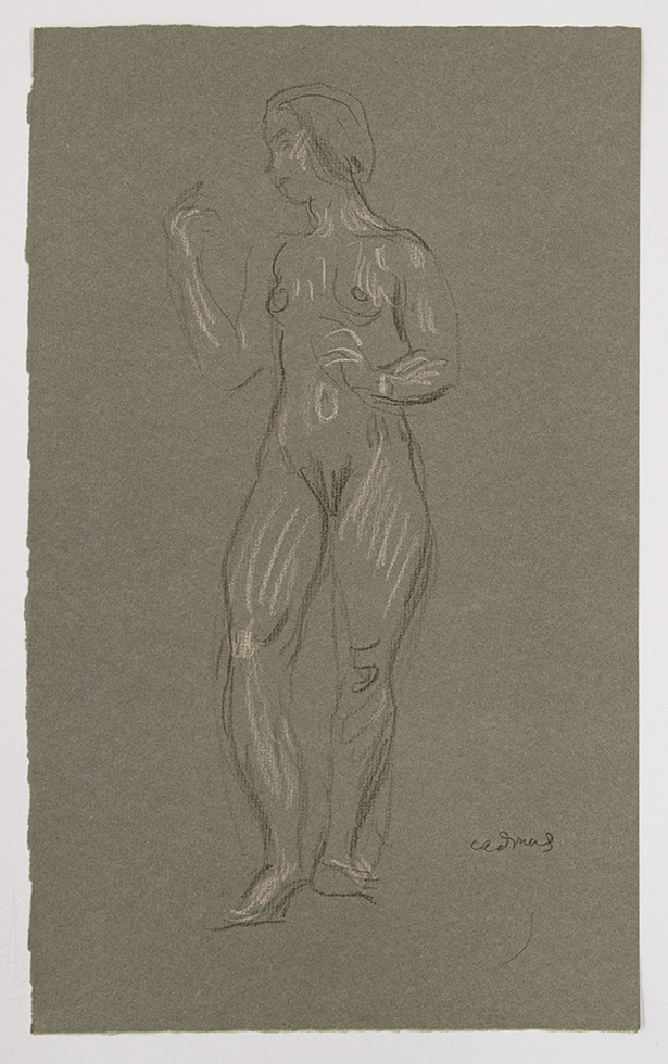 Standing Female Nude by Paul Cadmus