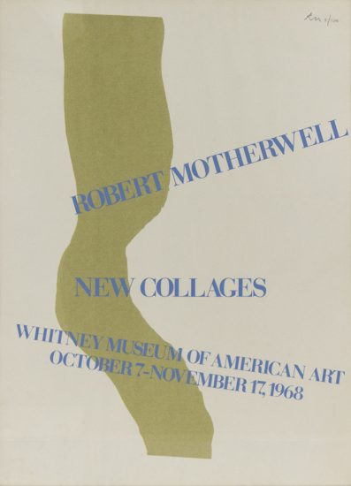 Click for sizes / editions / prices. This is a color image of a poster overlaid with blue text on a green vertical form on an off-white background.