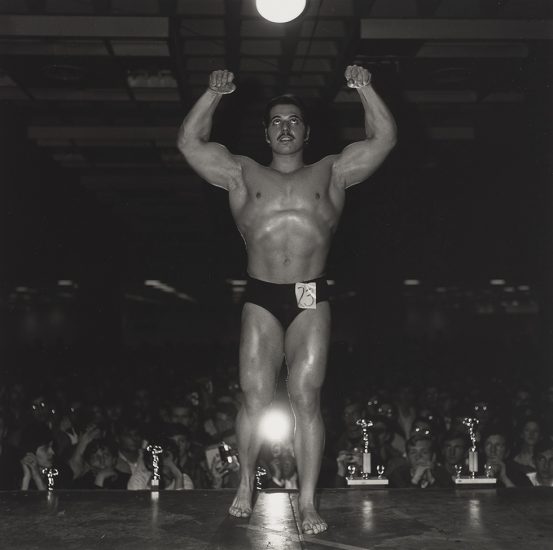 Diane Arbus, Muscle man contestant