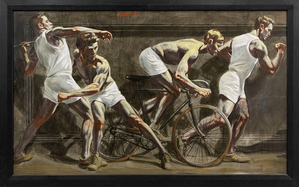 [Bruce Sargeant (1898-1938)] Four Athletes by Mark Beard