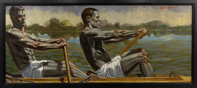 Mark Beard, [Bruce Sargeant (1898-1938)], Two Rowers