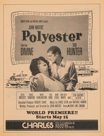 Affiche Originale De Film POLYESTER De John Waters - Grande, Rare, édition Française