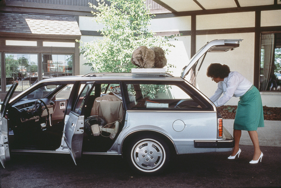 Loading up to go home at the end of ‘Southern Comfort,’ a transgender confer by Mariette Pathy Allen