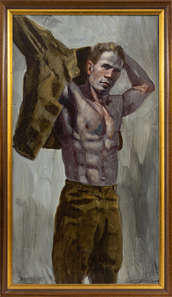 [Bruce Sargeant (1898-1938)] Soldier Getting Dressed by Mark Beard