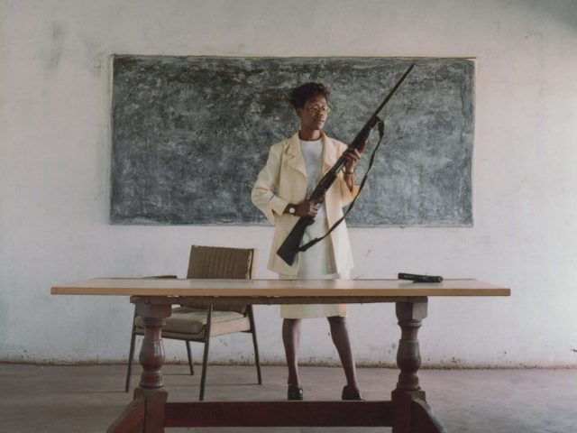 Lindiwe Mutoma (female detective), Lusaka, Zambia, 2005SUBOTZKY