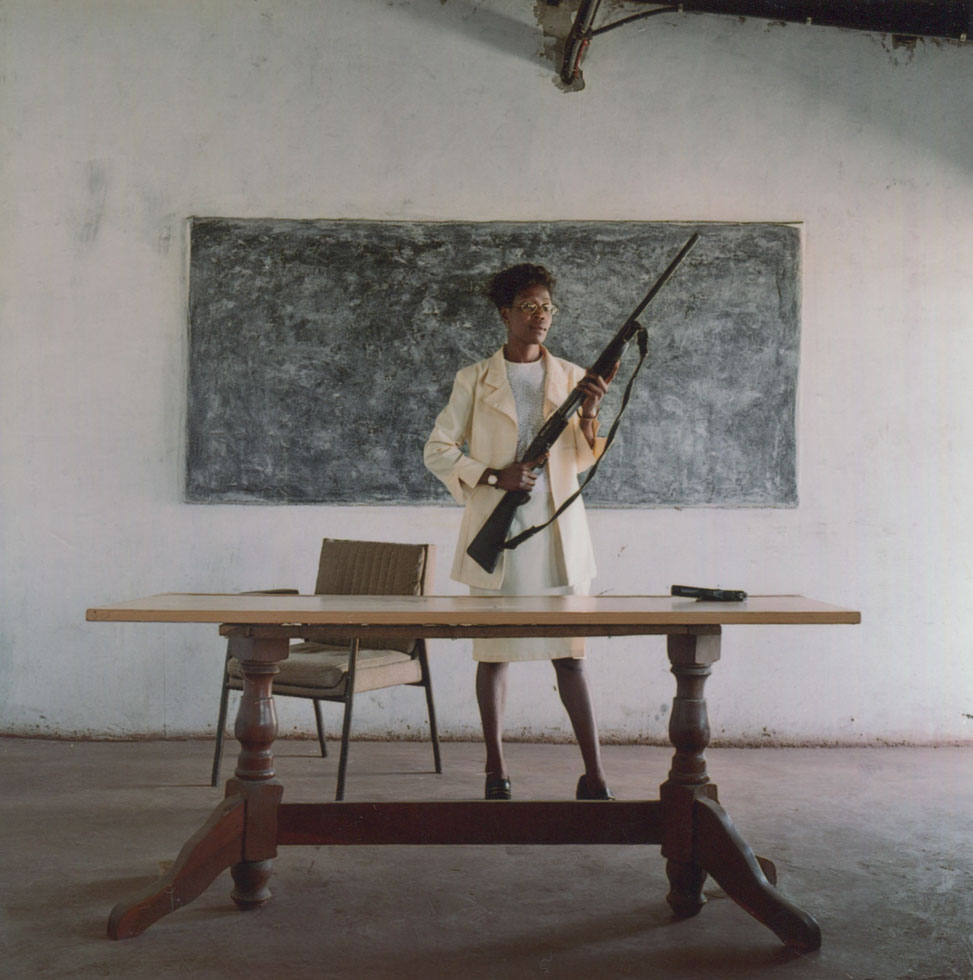 Lindiwe Mutoma (female detective), Lusaka, Zambia, 2005SUBOTZKY