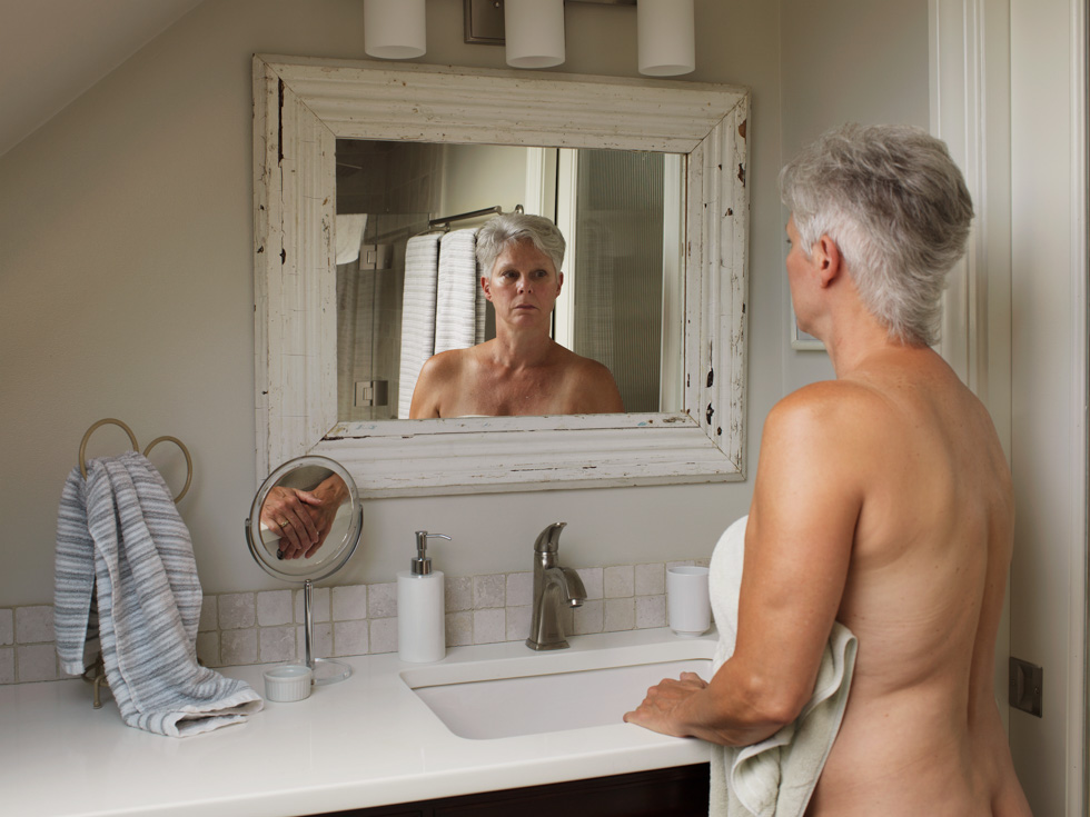 Jess T. Dugan, Mom (bathroom mirror), 2016