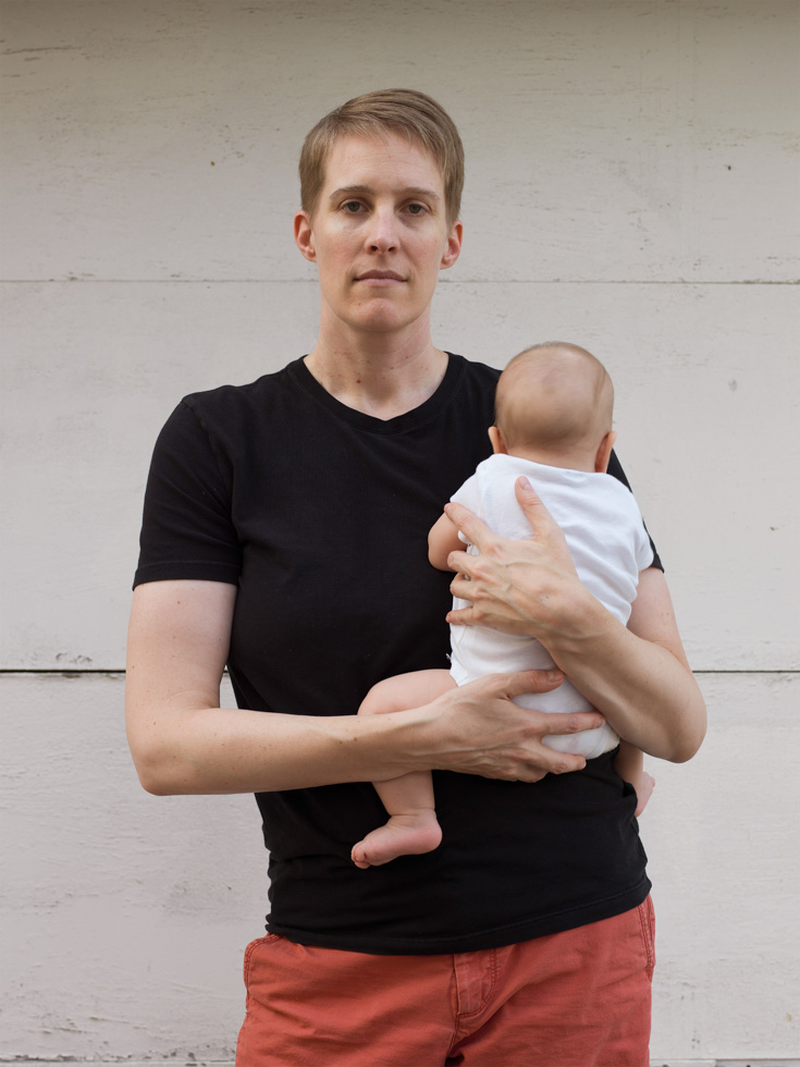 Jess T. Dugan, Vanessa holding Elinor (5 months), 2018