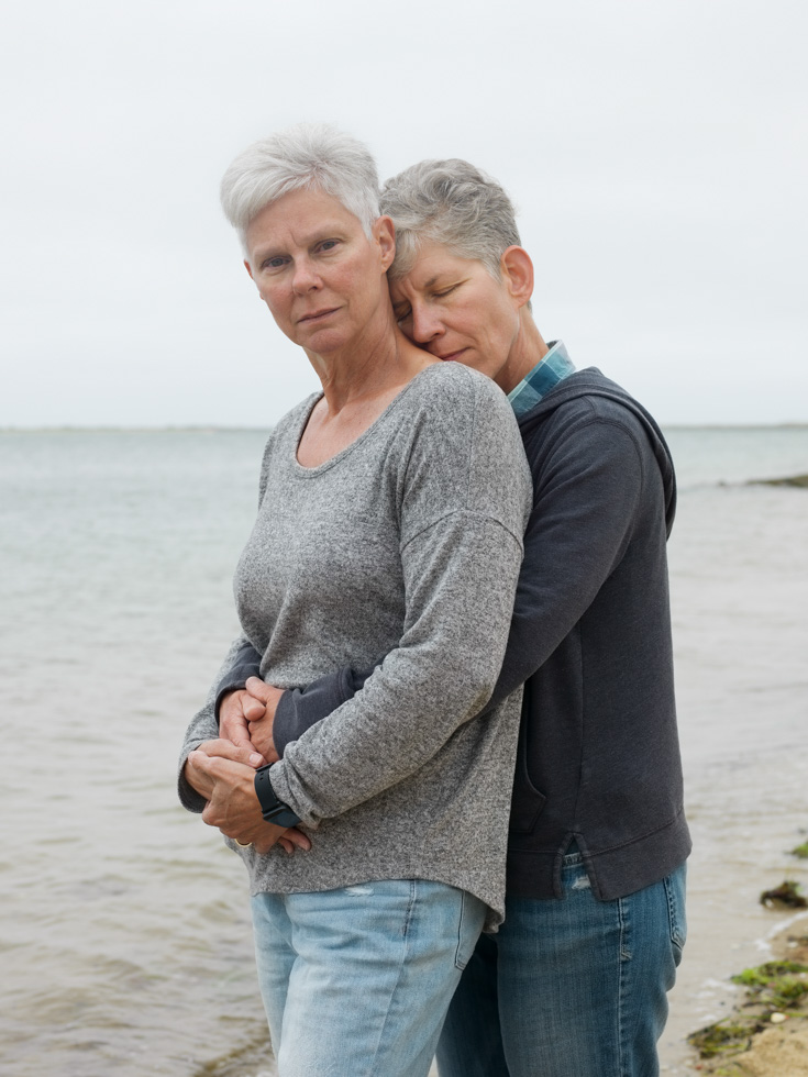 Jess T. Dugan, Mom and Chris, Provincetown, 2019