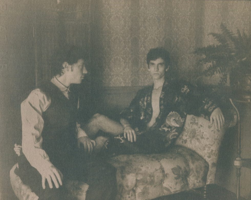 Curtice Taylor, Untitled (Two Men on Chaise)