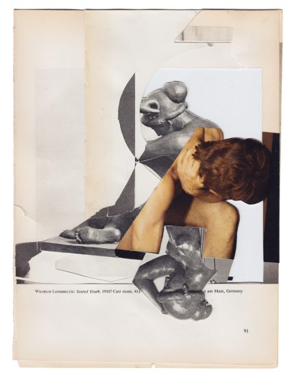 Aaron Krach, Sculpture of the 20th Century, 20CM_004, Collage, CLAMP gallery