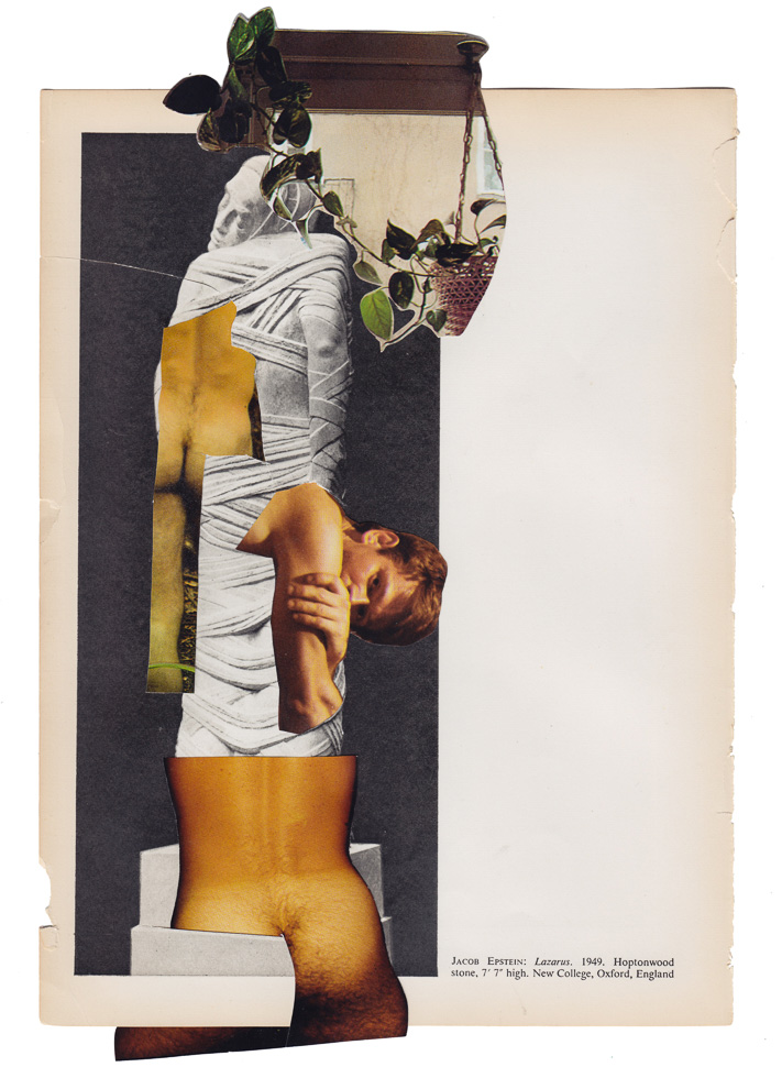 Aaron Krach, Sculpture of the 20th Century, 20CM_006, Collage, CLAMP gallery