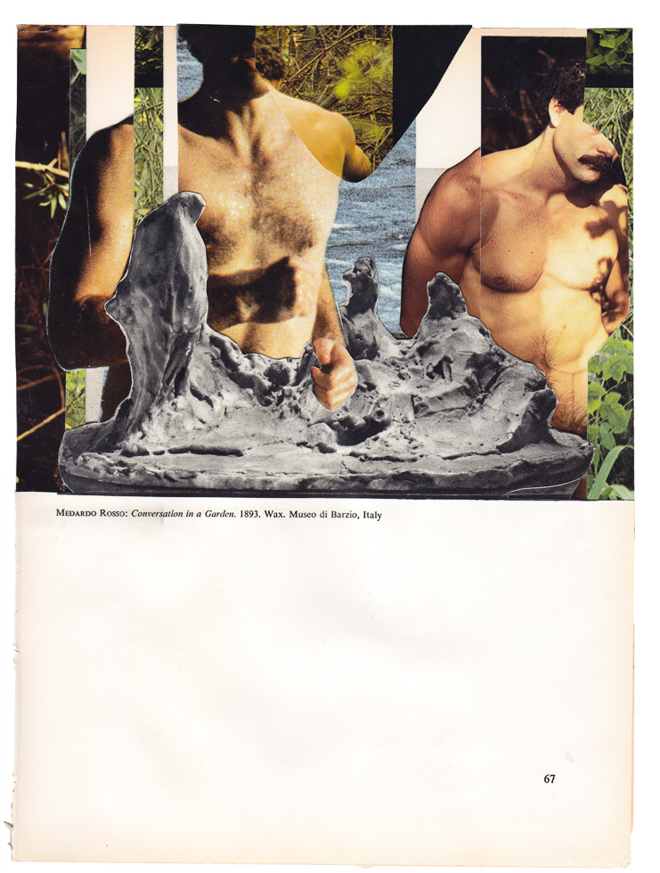 Aaron Krach, Sculpture of the 20th Century, 20CM_009, Collage, CLAMP gallery