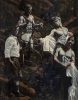 [Bruce Sargeant (1898-1938)] Group of Men with Bicycles