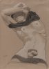 Nude Taking Off Shirt