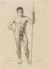 Study, Man with Spear