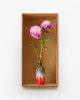 Decorative Dahlia (Red w/ Drip Glaze – Medium)