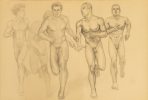 Untitled (Nude Male Runners)
