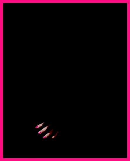 Click for sizes / editions / prices. This is a photograph of a hand coming out of darkness.