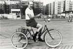Tricycle on the Boardwalk, Brighton Beach