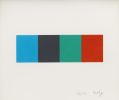 Blue Gray Green Red