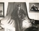 Untitled [Self Portrait in Motorcycle Jacket]
