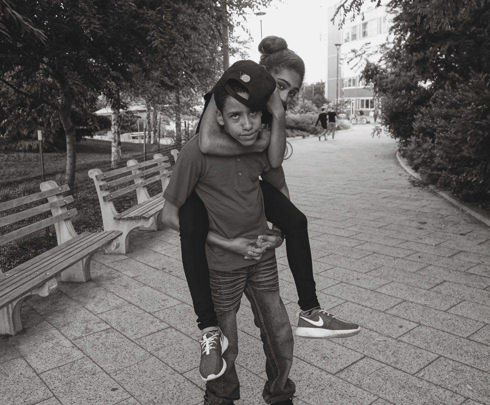 7. Young Love in the Park by 